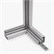 Профиль PDS45-KUB-2000 ANOD (arlight, Алюминий) 021646 - фото 65848