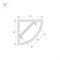 Профиль WPH-KANT-H16-2000 OPAL (Arlight, Пластик) 023166 - фото 66058
