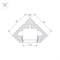 Профиль PDS45-T-2000 ANOD (arlight, Алюминий) 012092 - фото 66140