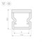 Профиль WPH-LINE-1212-2000 OPAL (arlight, Пластик) 023302 - фото 67020