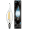 Лампа Gauss Filament Свеча на ветру 5W 450lm 4100К Е14 LED 1/10/50 104801205 - фото 69611