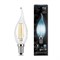 Лампа Gauss Filament Свеча на ветру 9W 710lm 4100К Е14 LED 1/10/50 104801209 - фото 69654