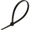 Стяжки нейлоновые КСС 8*400 (ч) (100шт.) (Fortisflex) 50285 - фото 70037
