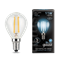 Лампа Gauss Filament Шар 11W 750lm 4100К Е14 LED 1/10/50 105801211 - фото 70878