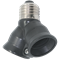 Ecola base Переходник с цоколя E27 на 2хE27 Черный A7T27BEAY - фото 71111