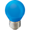 Светодиодная лампа Ecola globe LED color 5,0W G45 220V E27 Blue шар синий матовая колба K7CB50ELB - фото 72001