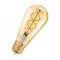 Лампа Vintage 1906 LED CL Edison  FIL-спираль GOLD 25  non-dim  5W/820 E27 140x64мм - капля OSRAM 4058075092112 - фото 72271