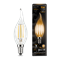 Лампа Gauss Filament Свеча на ветру 9W 680lm 2700К Е14 LED 1/10/50 104801109 - фото 72331