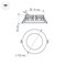 Светильник Светодиодный   LTD-105WH-FROST-9W Day White 110deg (Arlight, IP44 Металл, 3 года) 021492 - фото 74243