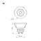 Светильник Светодиодный   LTM-R50WH 5W Warm White 25deg (Arlight, IP40 Металл, 3 года) 020756 - фото 75051