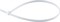 Хомут кабельный 71 040 NCT-036-150-100/WH 3.6х150 нейл. бел. (уп.100шт) Navigator 71040 - фото 75425