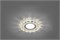 Светильник потолочный встраиваемый (ИВО) FERON CD912, под лампу с LED подсветкой 15LED*2835 SMD 4000 28919 - фото 77911