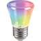Лампа светодиодная,  (1W) 230V E27 RGB C45, LB-372 прозрачный плавная смена цвета 38134 - фото 79520