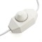 Сетевой шнур с диммером 230V 2м, белый, DM103-200W 23056 - фото 80342