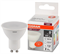 Лампочка светодиодная OSRAM LED Value PAR16, 400лм, 5Вт (замена 35Вт), 4000К (нейтральный белый свет). Цоколь GU10, колба PAR16, софит 4058075581364 - фото 84074