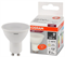 Лампочка светодиодная OSRAM LED Value PAR16, 400лм, 5Вт (замена 35Вт), 3000К (теплый белый свет), Цоколь GU10, колба PAR16, софит 4058075581333 - фото 84983