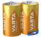 Батарейки VARTA LONGLIFE LR20 D BL2 (блистер 2шт) 4008496525348 - фото 86460