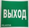 Пиктограмма "ВЫХОД" для светильника Pelastus PL EML 3.0* 200х200 "ВЫХОД" для PL EML 3.0* - фото 89146