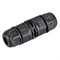 Коннектор прямой NEO-CON-I-2pin-BK (3-7mm, IP67) (Arlight, IP67 Пластик, 3 года) 024936 - фото 92614