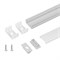 Профиль с экраном ARH-WIDE-H10-2000 ANOD+OPAL (Arlight, Алюминий) 036768 - фото 93927