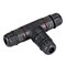 Коннектор тройной NEO-CON-T-2pin-BK (3-7mm, IP67) (Arlight, IP67 Пластик, 3 года) 024937 - фото 94540