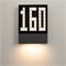 Светильник LGD-SIGN-WALL-S150x200-3W Warm3000 (GR, 148 deg, 230V) (Arlight, IP54 Металл, 3 года) 031060 - фото 97554